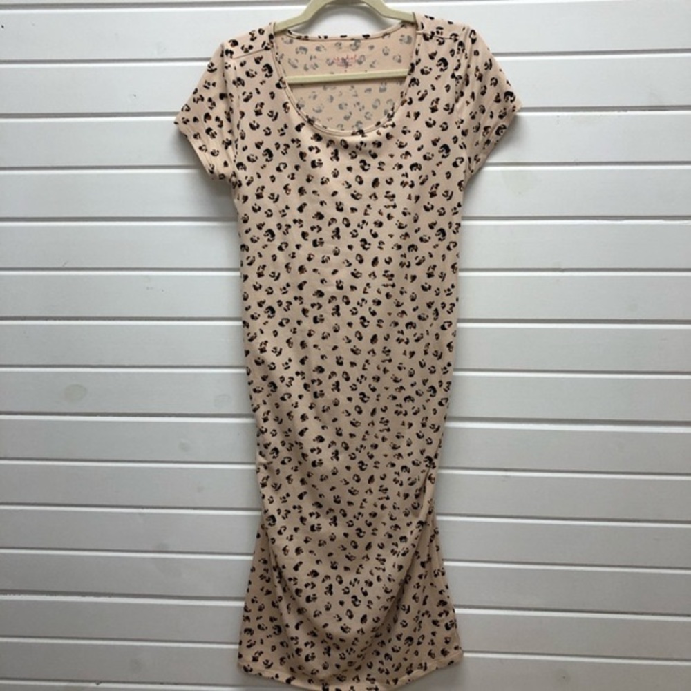 isabel maternity by ingrid & isabel cheetah dress